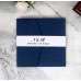 Square Slap-up Invitation Card Laser Marriage Invitations Ivory Tint Color Wholesale